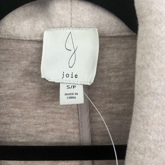 Joie open front duster sleeveless in oatmeal NEW - Picture 5 of 6